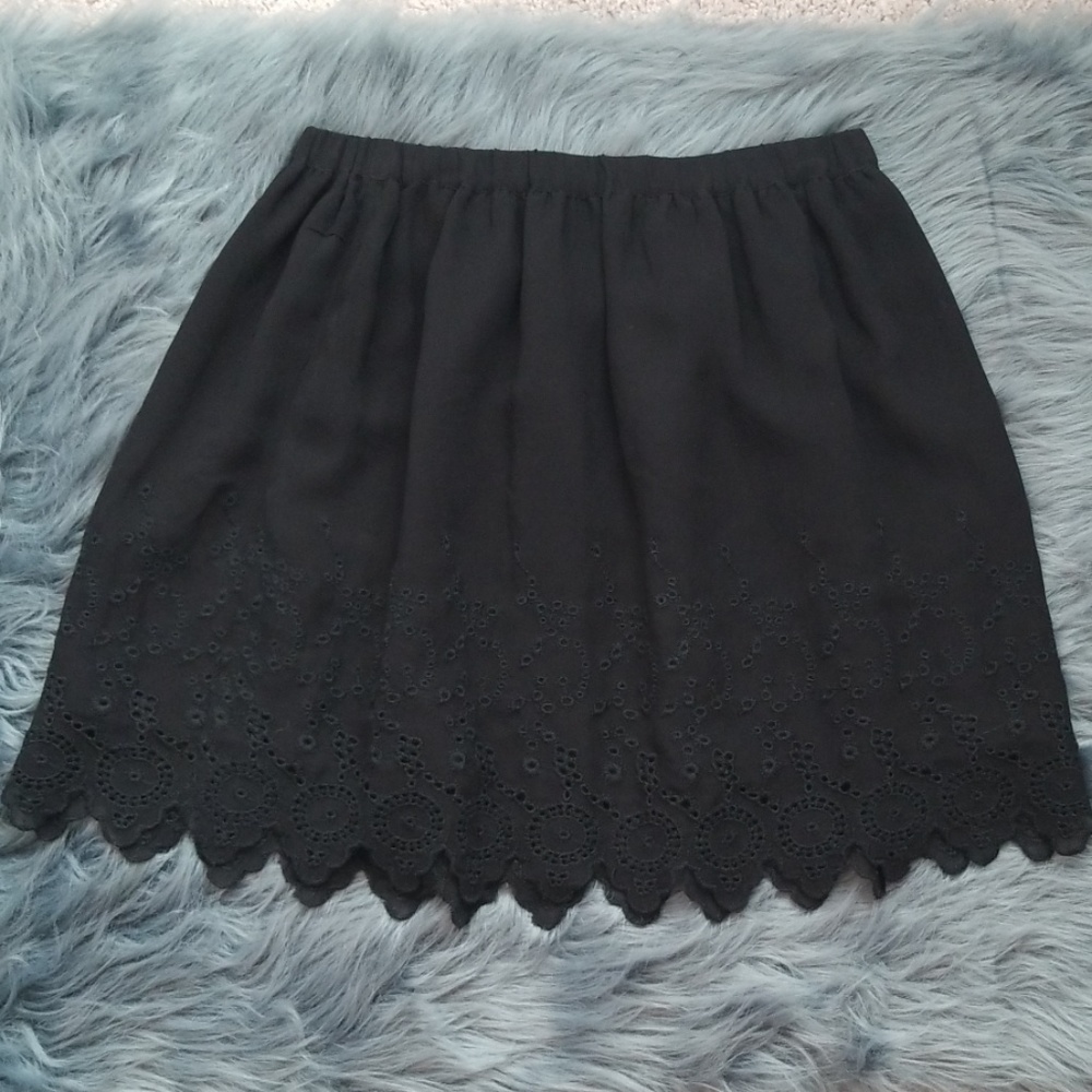 NWT Lucky Brand Embroidered Skirt